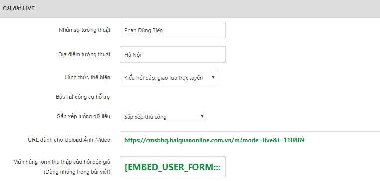 huong dan lam bai giao luu truc tuyen dang hoi dap