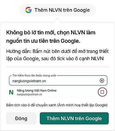 google nguon uu tien tinh nang moi giup doc gia chu dong theo doi cac website bao chi yeu thich