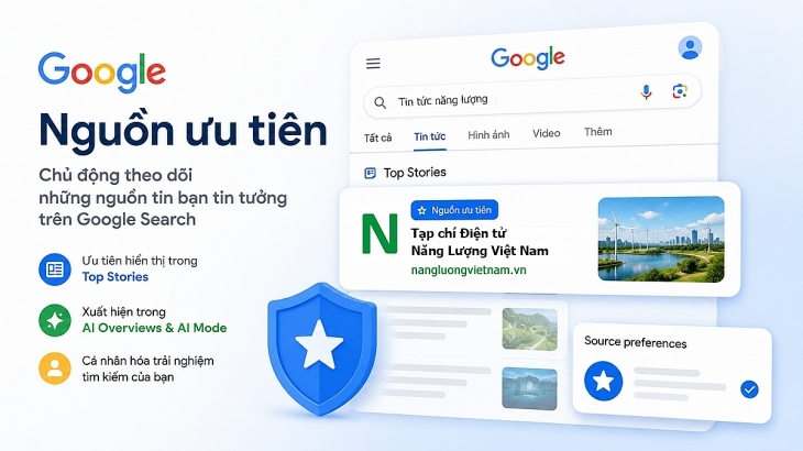 google nguon uu tien tinh nang moi giup doc gia chu dong theo doi cac website bao chi yeu thich
