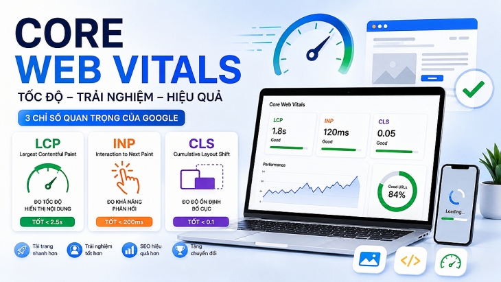 Core Web Vitals (CWV) là gì? Hướng dẫn tối ưu tốc độ và trải nghiệm website core web vitals cwv la gi huong dan toi uu toc do va trai nghiem website