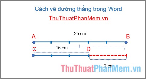 Cách vẽ đường thẳng, kẻ đường thẳng trong Word 2019, 2016, 2013 ...