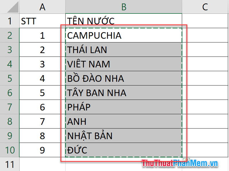 cach chuyen chu hoa thanh chu thuong trong excel don gian nhanh chong